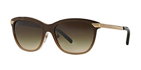 Burberry Women's BE4169Q Sunglasses Brown Gradient Beige / 